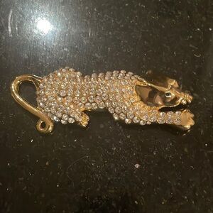 Vintage large Ivana brooch jaguar or panther brooch is magnificent! Perfect